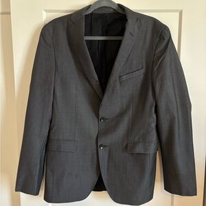 Oversized Hugo Boss Charcoal Blazer